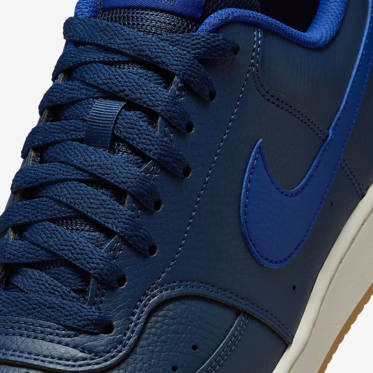 Nike Court Vision Low Sneakers Heren Donkerblauw 47 thumbnail 2