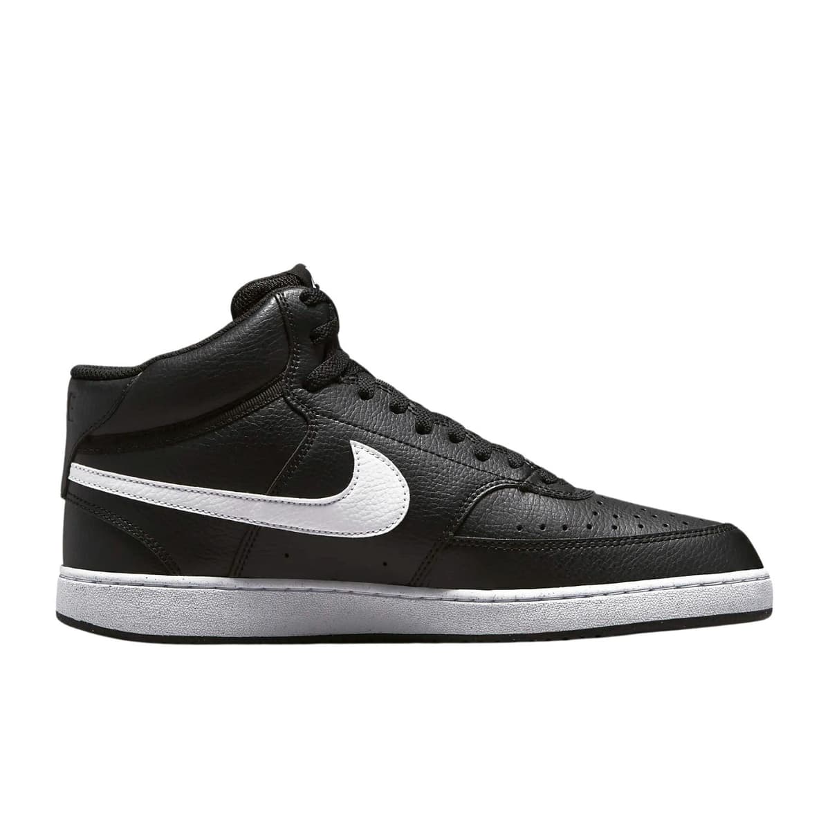 Nike Court Vision Mid Sneakers Heren Zwart 45.5