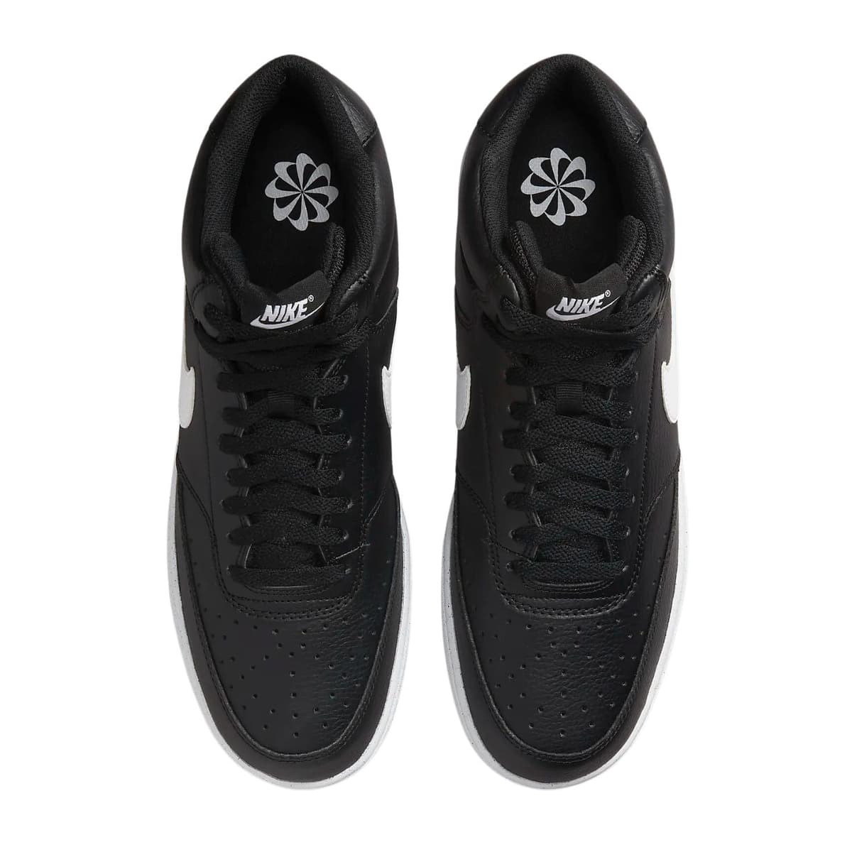 Nike Court Vision Mid Sneakers Heren Zwart 45.5 thumbnail 5