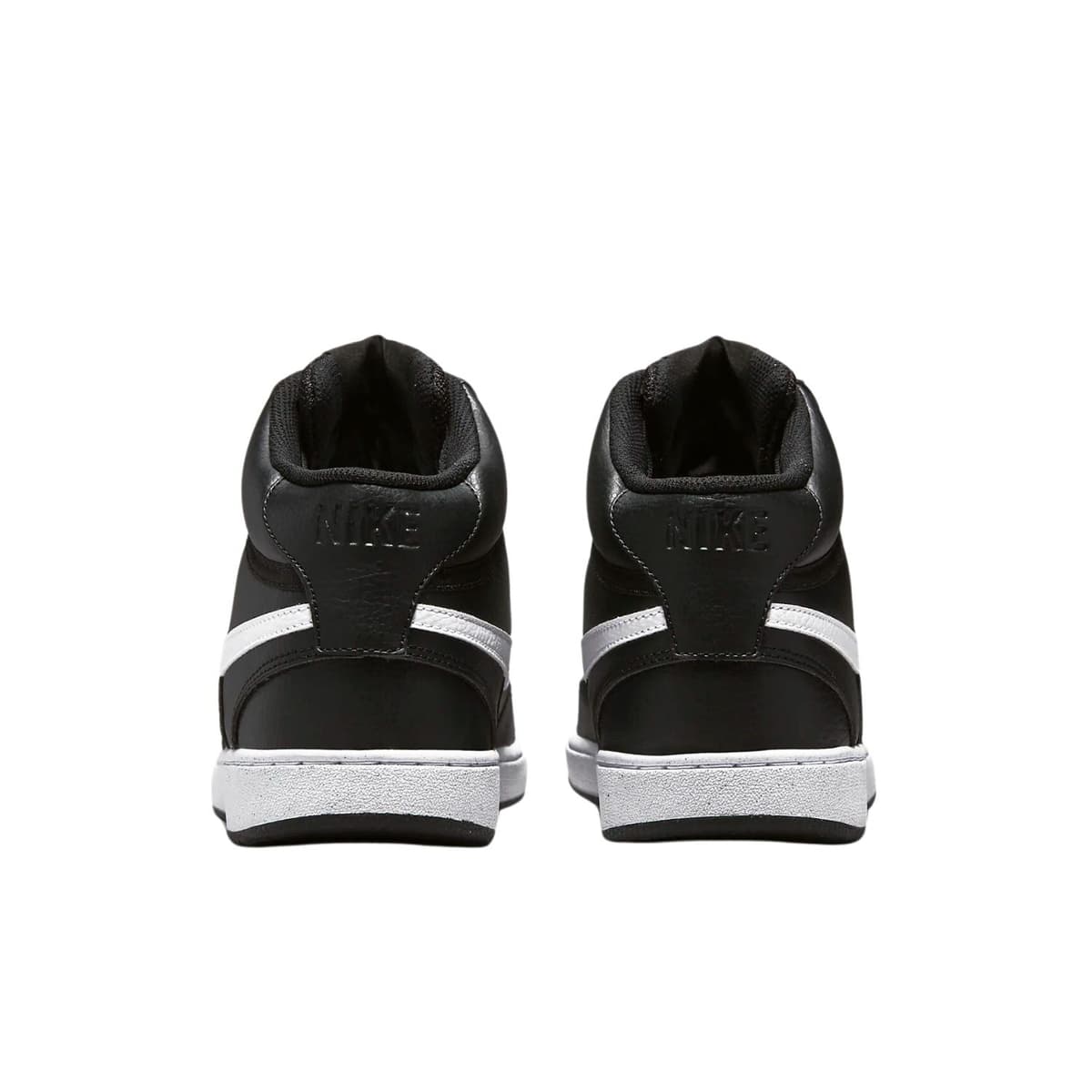 Nike Court Vision Mid Sneakers Heren Zwart 45.5 thumbnail 3