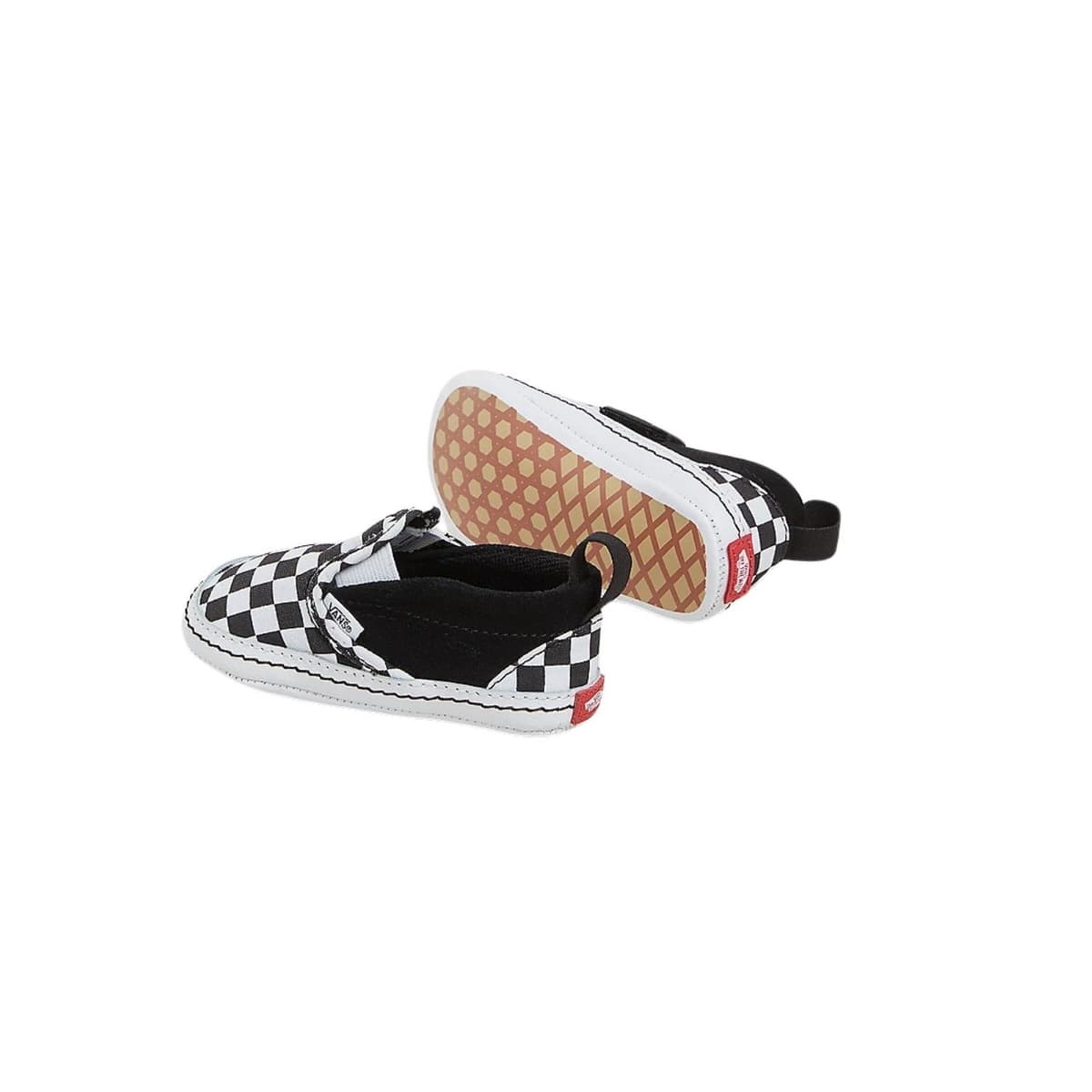 Vans In Slip-on V Crib Baby Schoenen Jongens Zwart 19 thumbnail 3