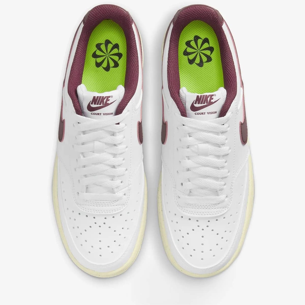 Nike Court Vision Low Next Sneakers Dames Wit 42 thumbnail 4