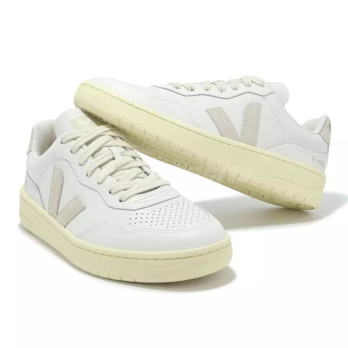 Veja V-90 O.t. Sneakers Dames Wit 38 thumbnail 4