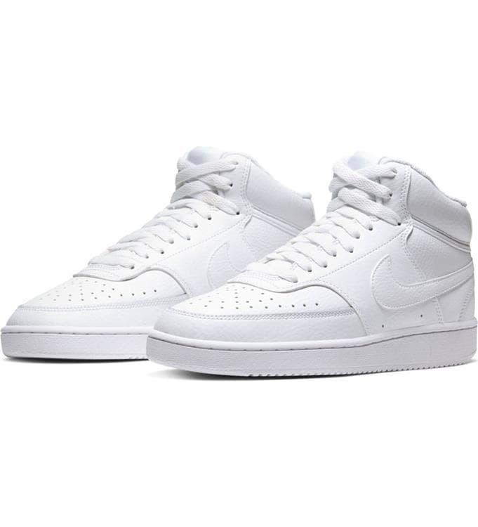 Nike Court Vision Mid Sneakers Dames Wit 36 thumbnail 3