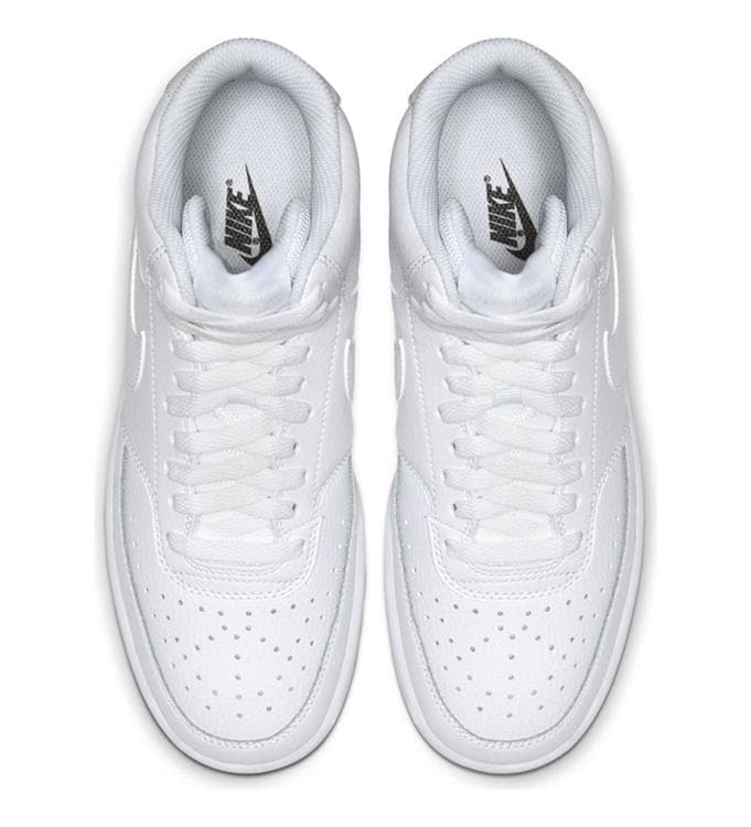 Nike Court Vision Mid Sneakers Dames Wit 36 thumbnail 2