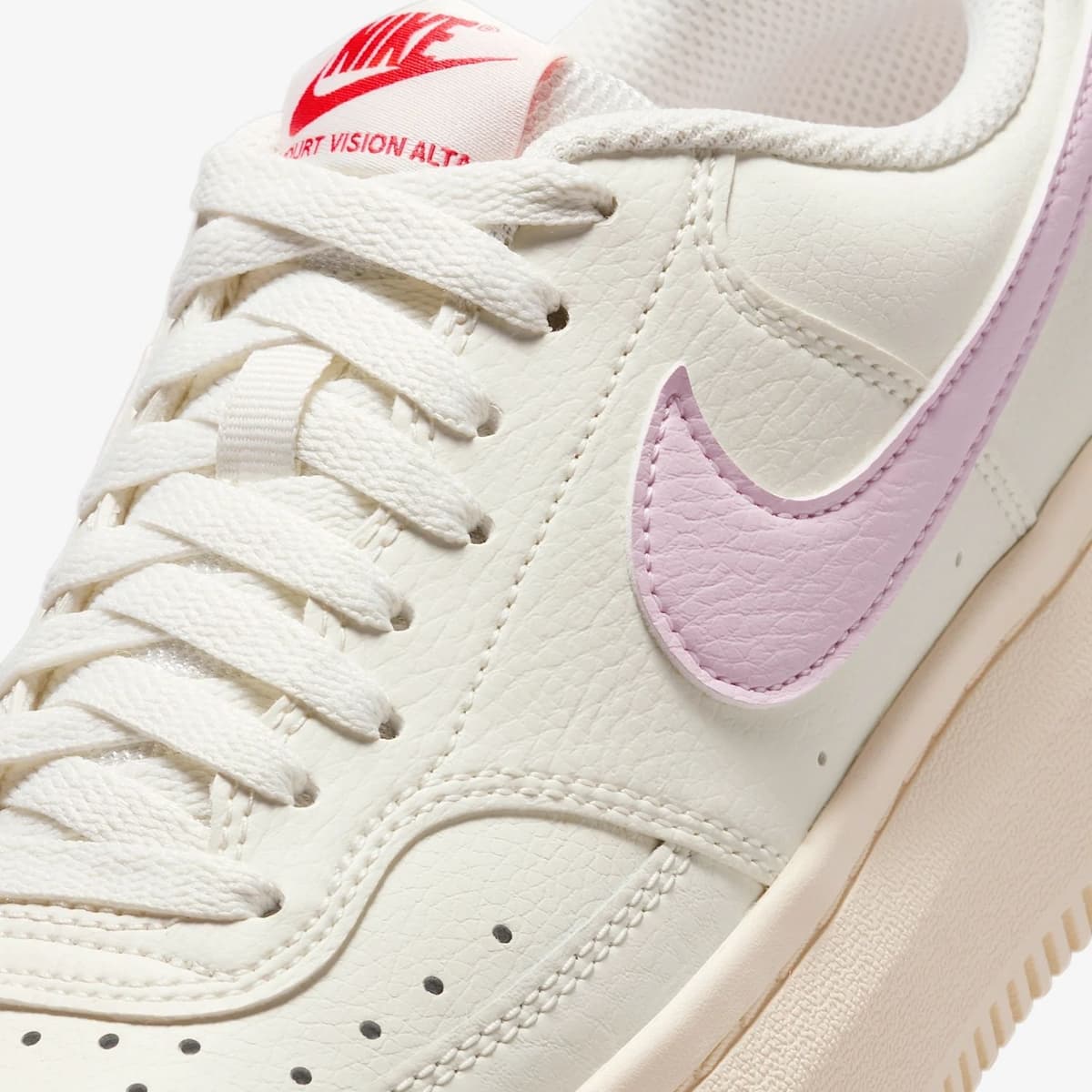 Nike Court Vision Alta Ltr Sneakers Dames Beige 42 thumbnail 3