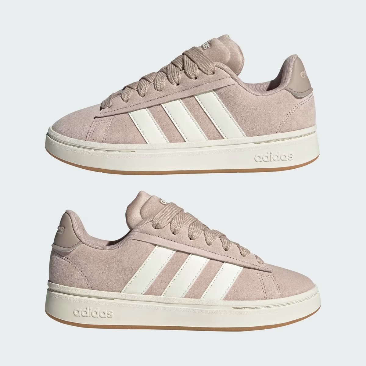 Adidas Grand Court Alpha 00s Sneakers Dames Roze 38.5 thumbnail 3