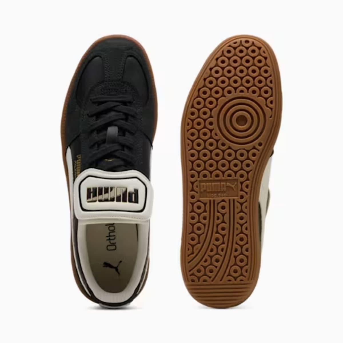 Puma Palermo Premium Sneakers Dames Zwart 39 thumbnail 3