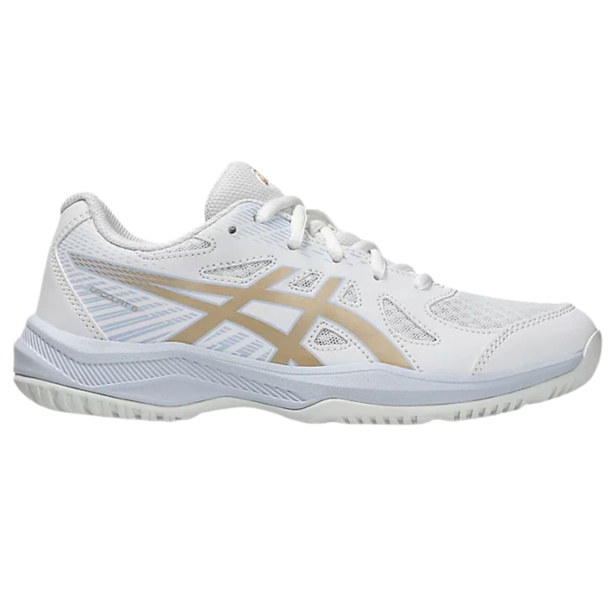 Asics Upcourt 6 Gs Indoorschoenen Jr Wit 32.5