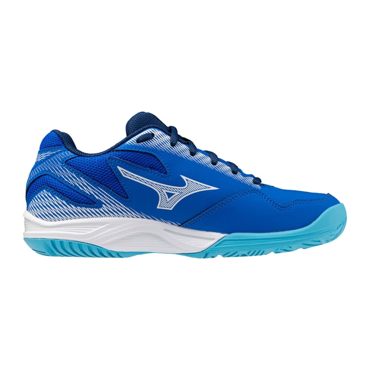 Mizuno Stealth Star Indoorschoenen Jr Blauw 34 thumbnail 5