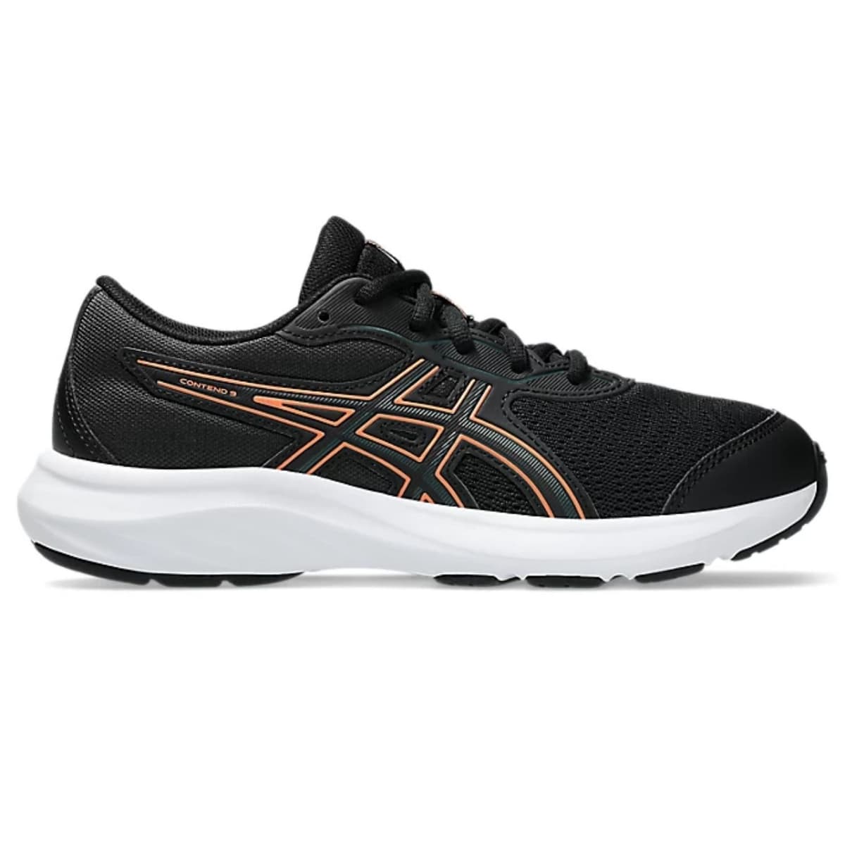 Asics Contend 9 Hardloop Schoenen Jr Zwart 34.5