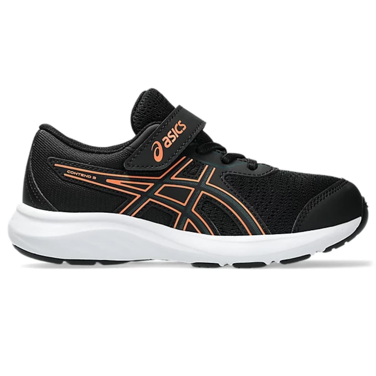 Asics Contend 9 Hardloop Schoenen Jr Zwart 33.5