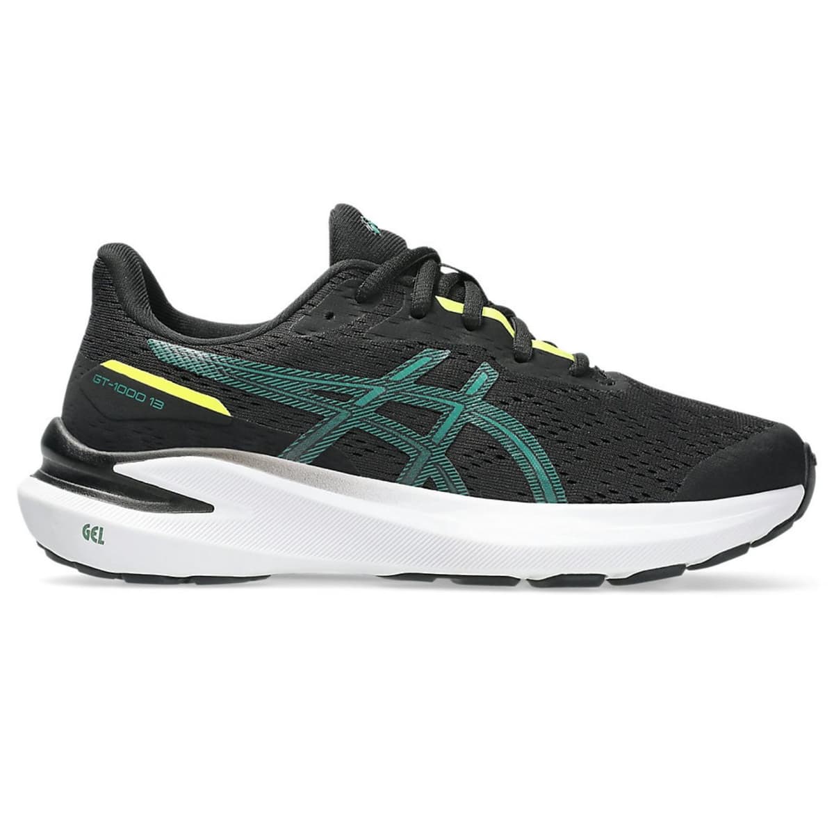 Asics Gt-1000 13 Gs Hardloop Schoenen Jr Zwart 32.5