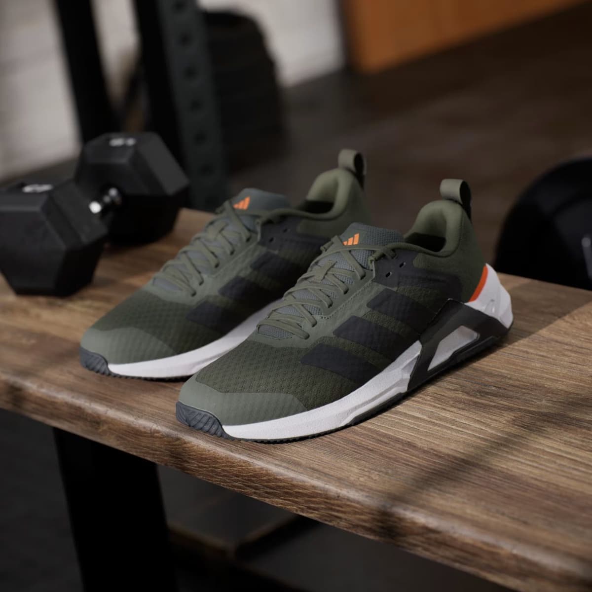 Adidas Dropset Control Training Fitness Schoenen Sr Donkergroen 44.5 thumbnail 6