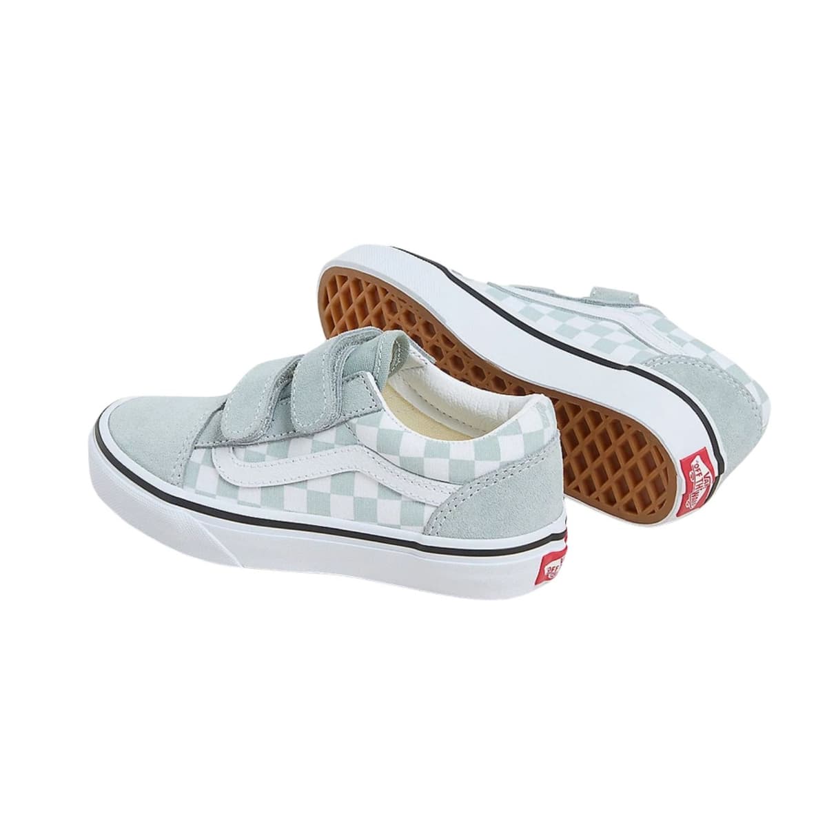 Vans Old Skool V Sneakers Jr Grijs 32 thumbnail 4