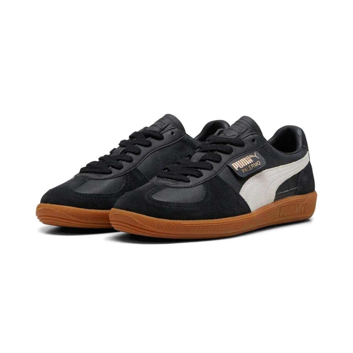 Puma Palermo Lth Sneakers Sr Zwart 45 thumbnail 5