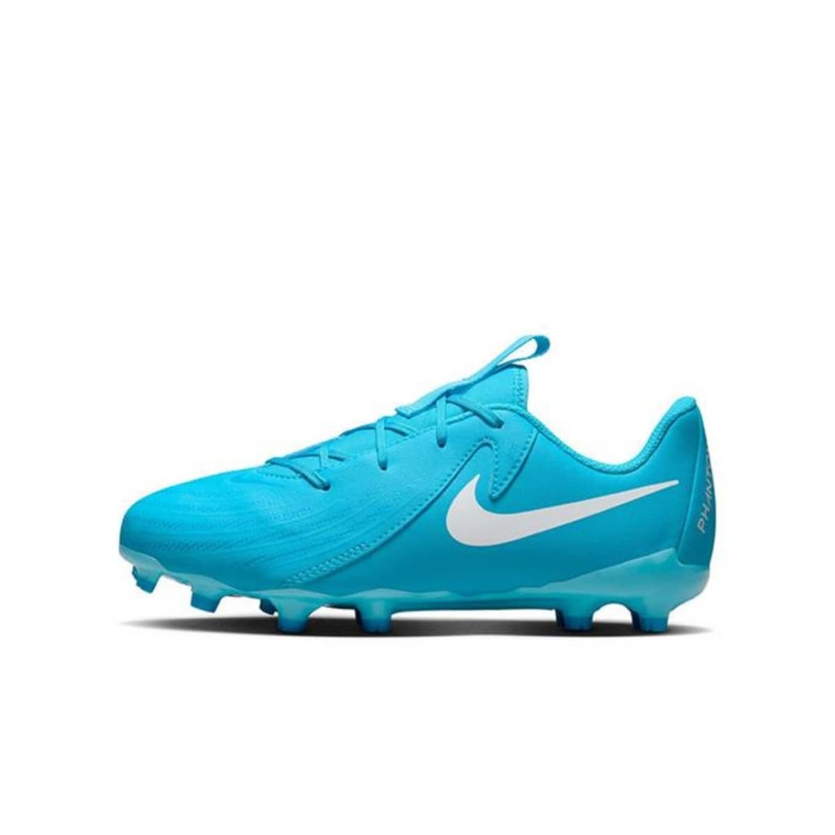 Nike Phantom Gx Ii Academy Fg/mg Voetbalschoenen Jr Blauw 38.5 thumbnail 5