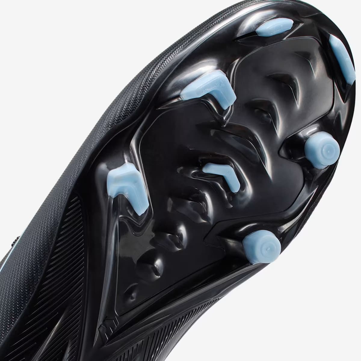 Nike Zoom Vapor 16 Academy Fg/mg Voetbalschoenen Jr Zwart 38 thumbnail 2