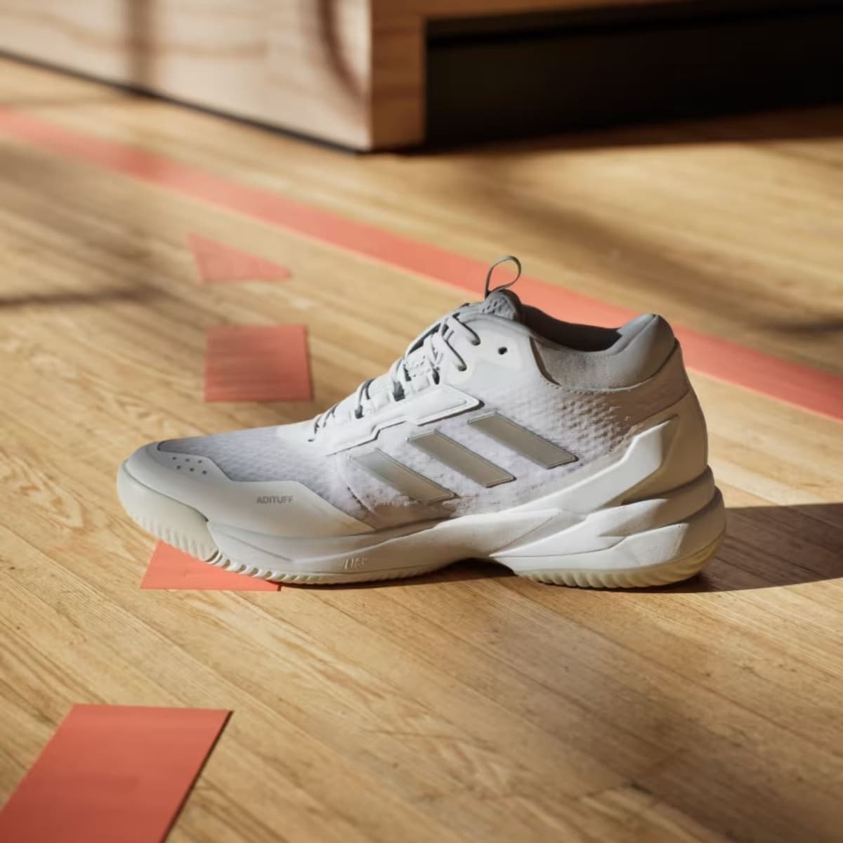 Adidas Crazylight 6 Mid W Indoorschoenen Dames Wit 40 thumbnail 3