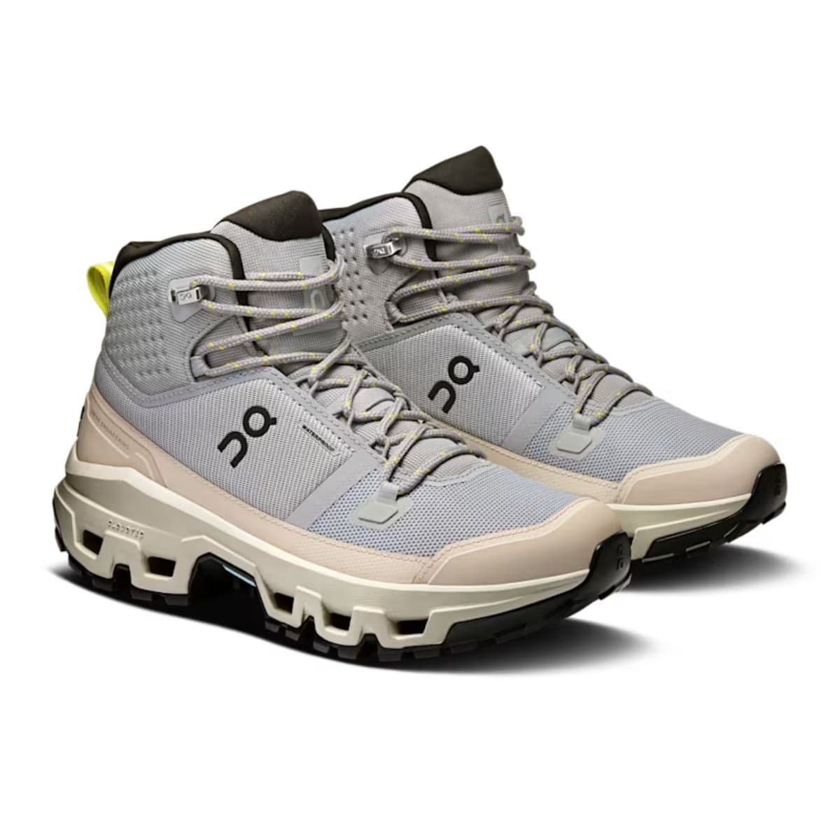 On Cloudrock Mid Wp Wandelsneakers Dames Grijs 38 thumbnail 2
