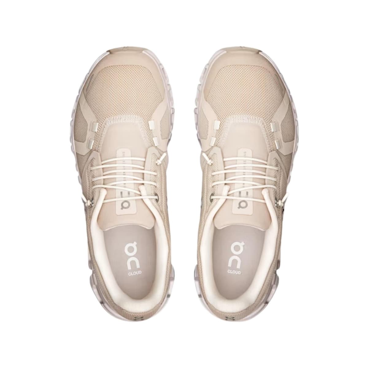 On Cloud 6 Wandelsneakers Dames Beige 40 thumbnail 4