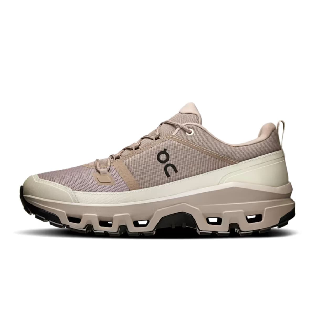 On Cloudrock Low Wp Wandelsneakers Heren Beige 42 thumbnail 4