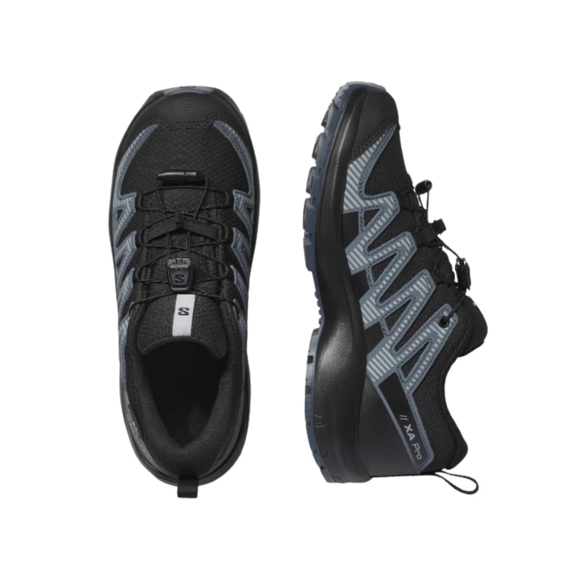 Salomon Xa Pro V8 Wp J Wandelsneakers Jr Zwart 31 thumbnail 6