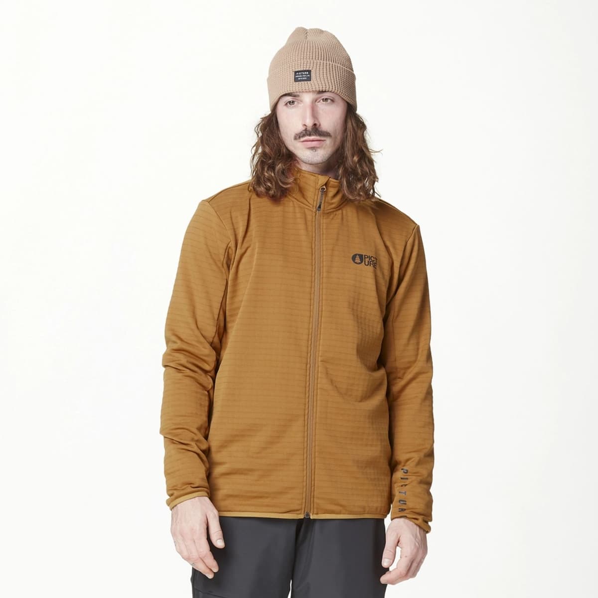 Picture Marlay Tech Fleece Vest Heren Bruin M