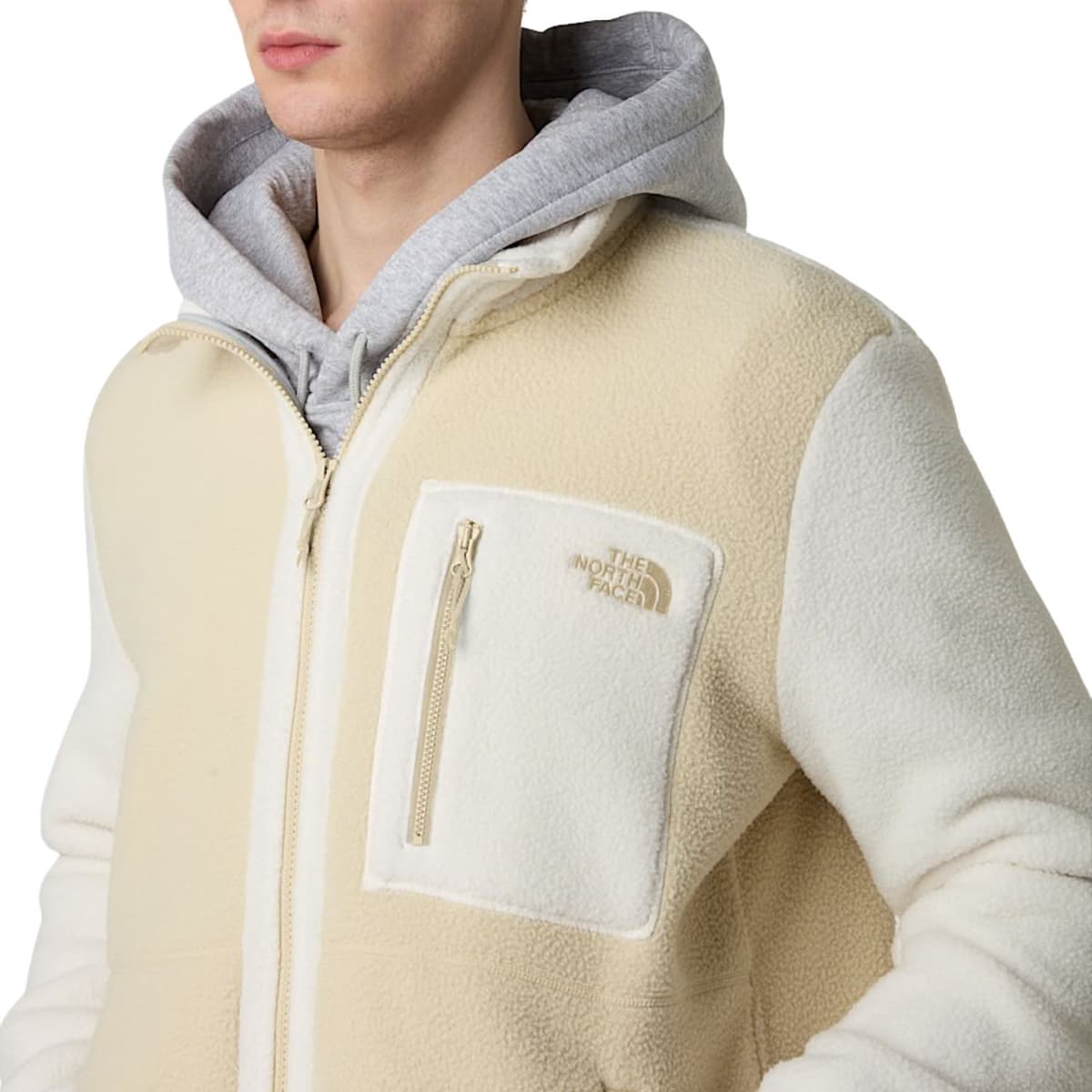 The North Face Yumiori Full Zip Fleece Vest Heren Beige S thumbnail 3