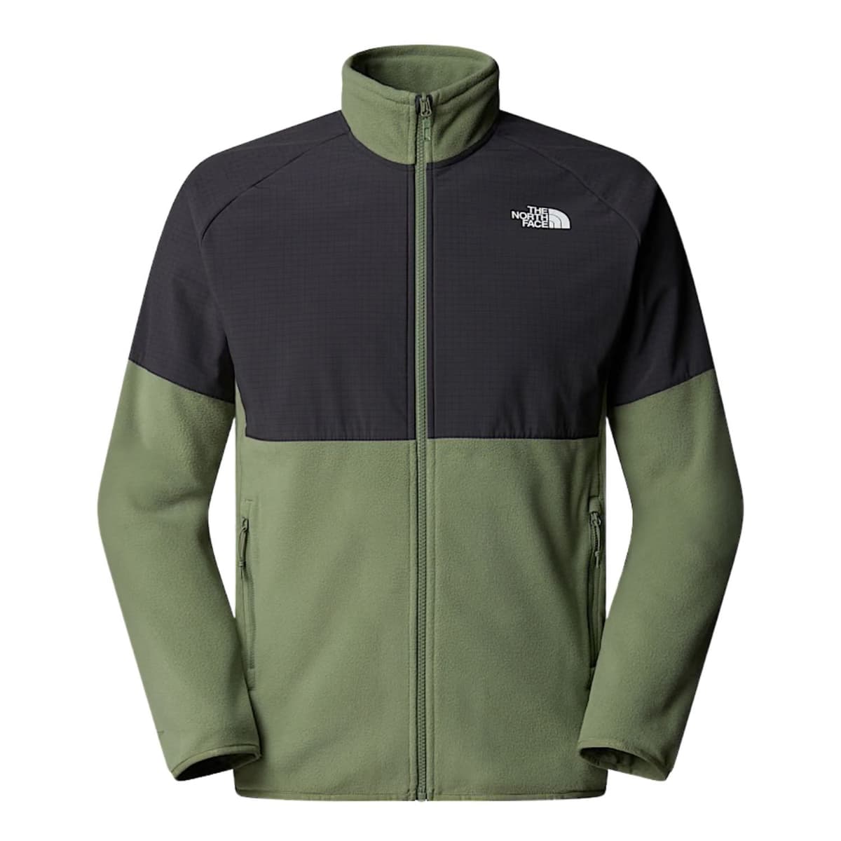 The North Face Glacier Heavyweight Full Zip Fleece Vest Heren Groen Dessin L