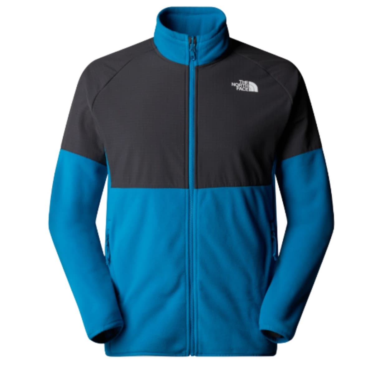 The North Face Glacier Heavyweight Full Zip Fleece Vest Heren Blauw Dessin M