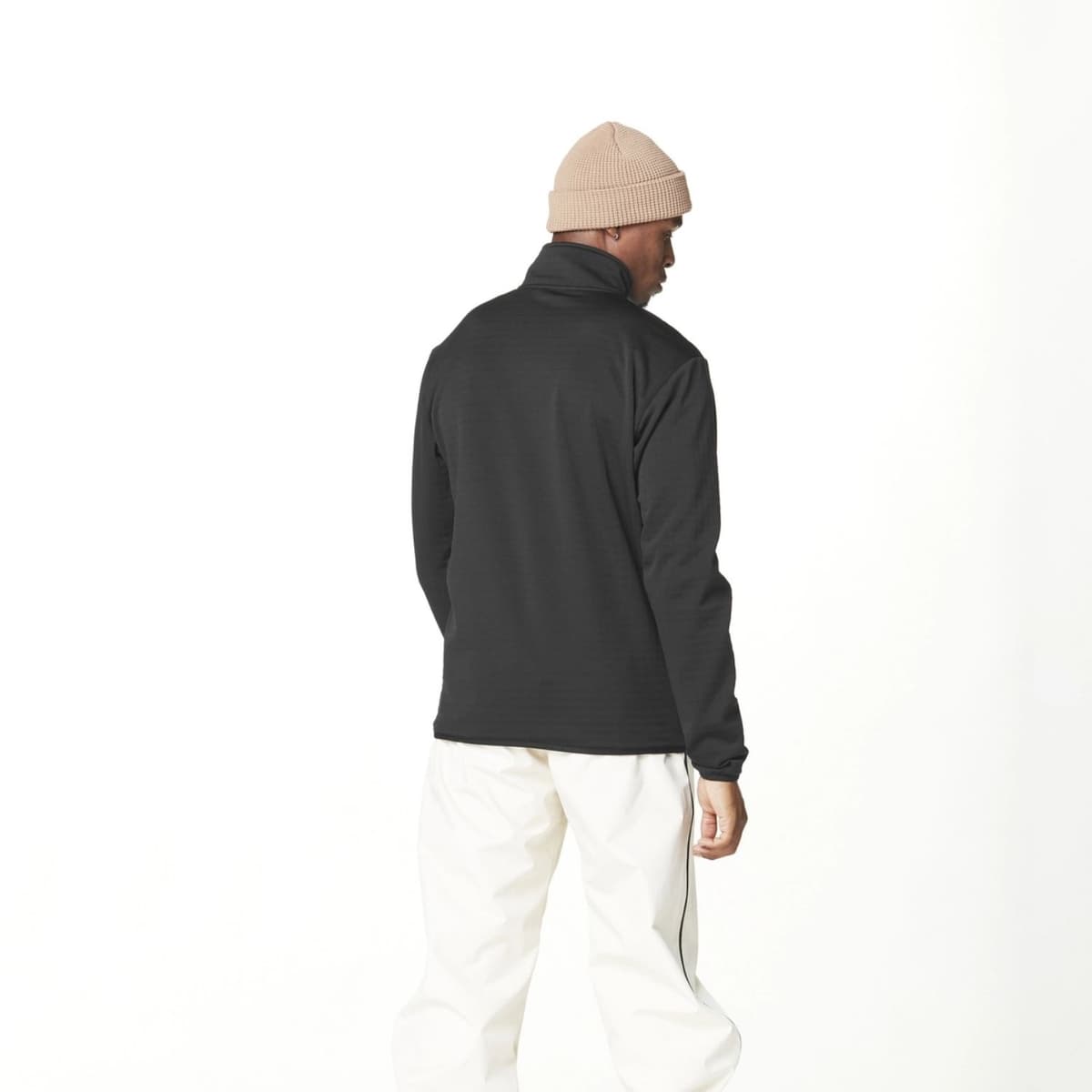 Picture Marlay Tech Fleece Vest Heren Zwart L thumbnail 3