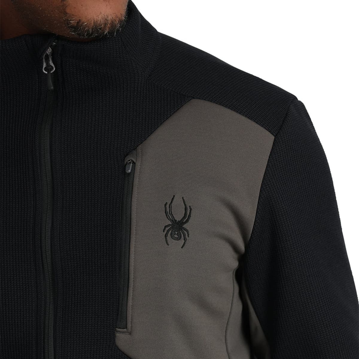 Spyder Bandit Fleece Vest Heren Zwart 2xl thumbnail 7