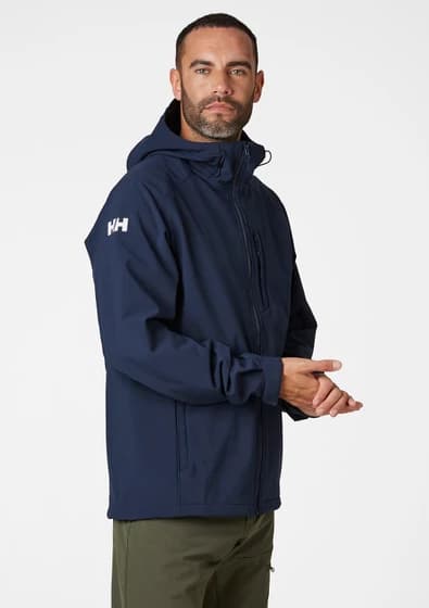 Helly Hansen Paramount Hooded Softshell Jas Heren Donkerblauw S thumbnail 3