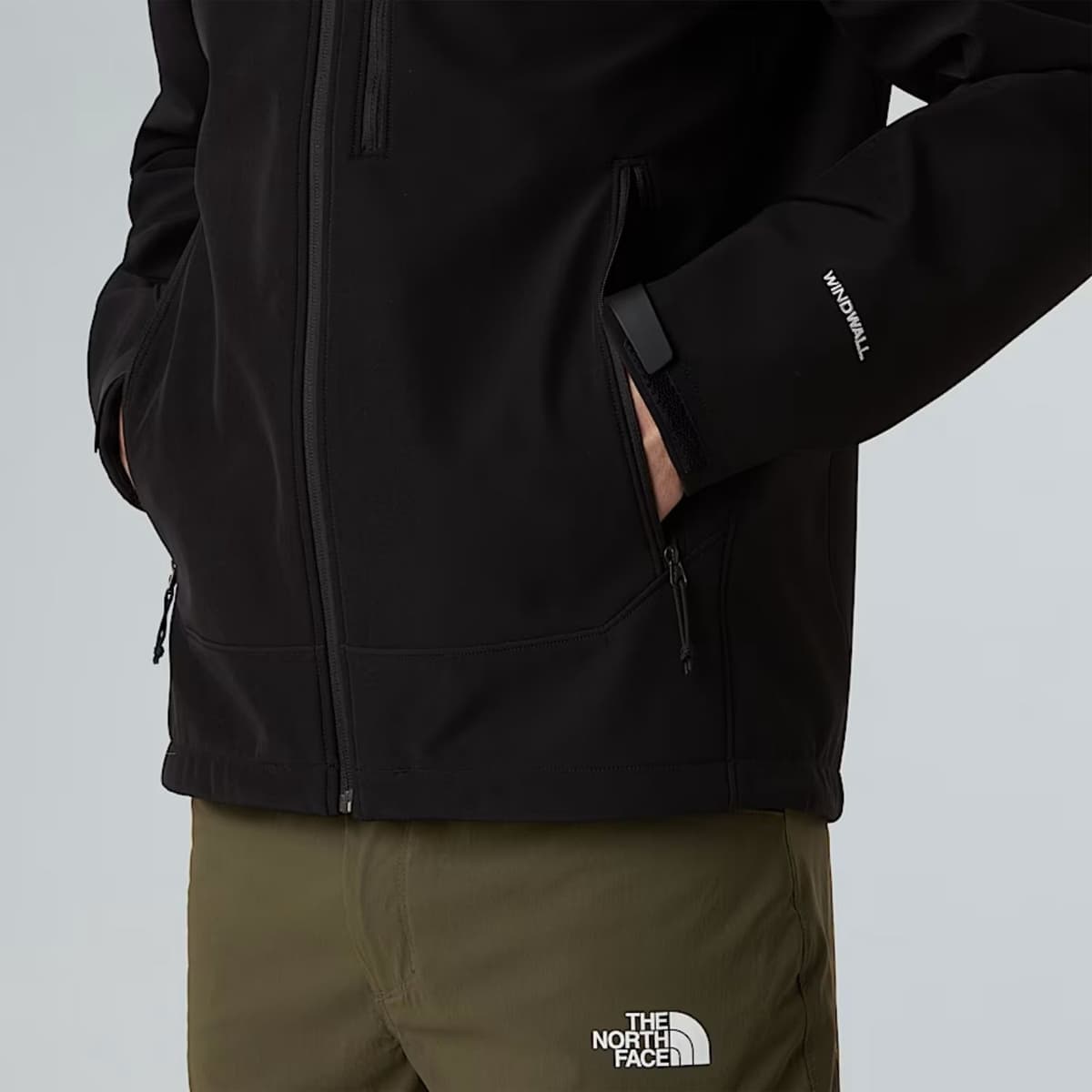 The North Face Apex Bionic Softshell Jas Heren Zwart Xl thumbnail 3
