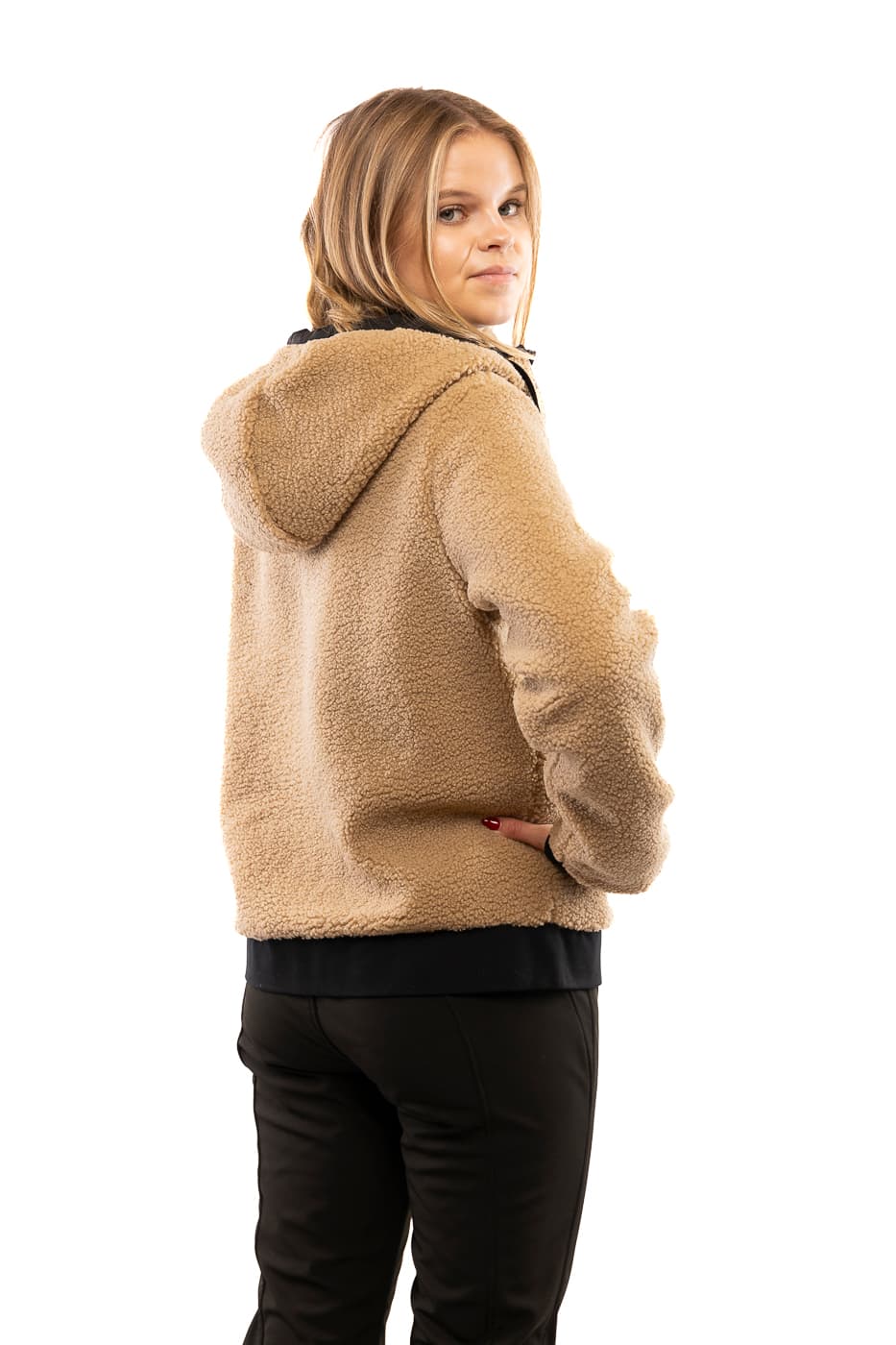 Luhta Halmejoki Fleece Vest Dames Ecru M/38 thumbnail 5