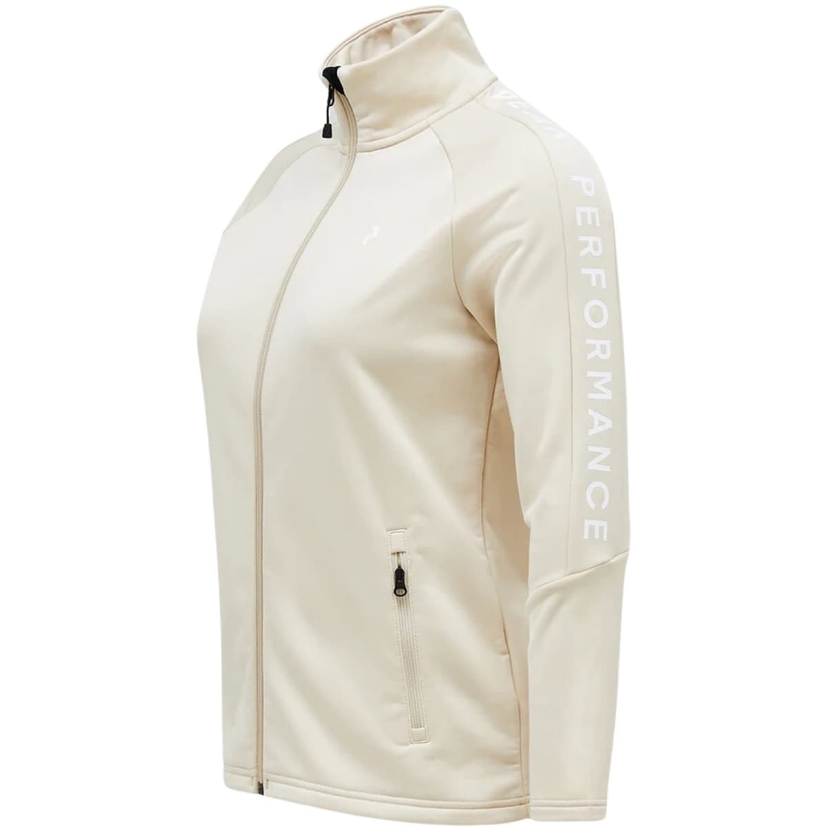 Peak Performance Rider Zip Fleece Vest Dames Zand Xl/42 thumbnail 4
