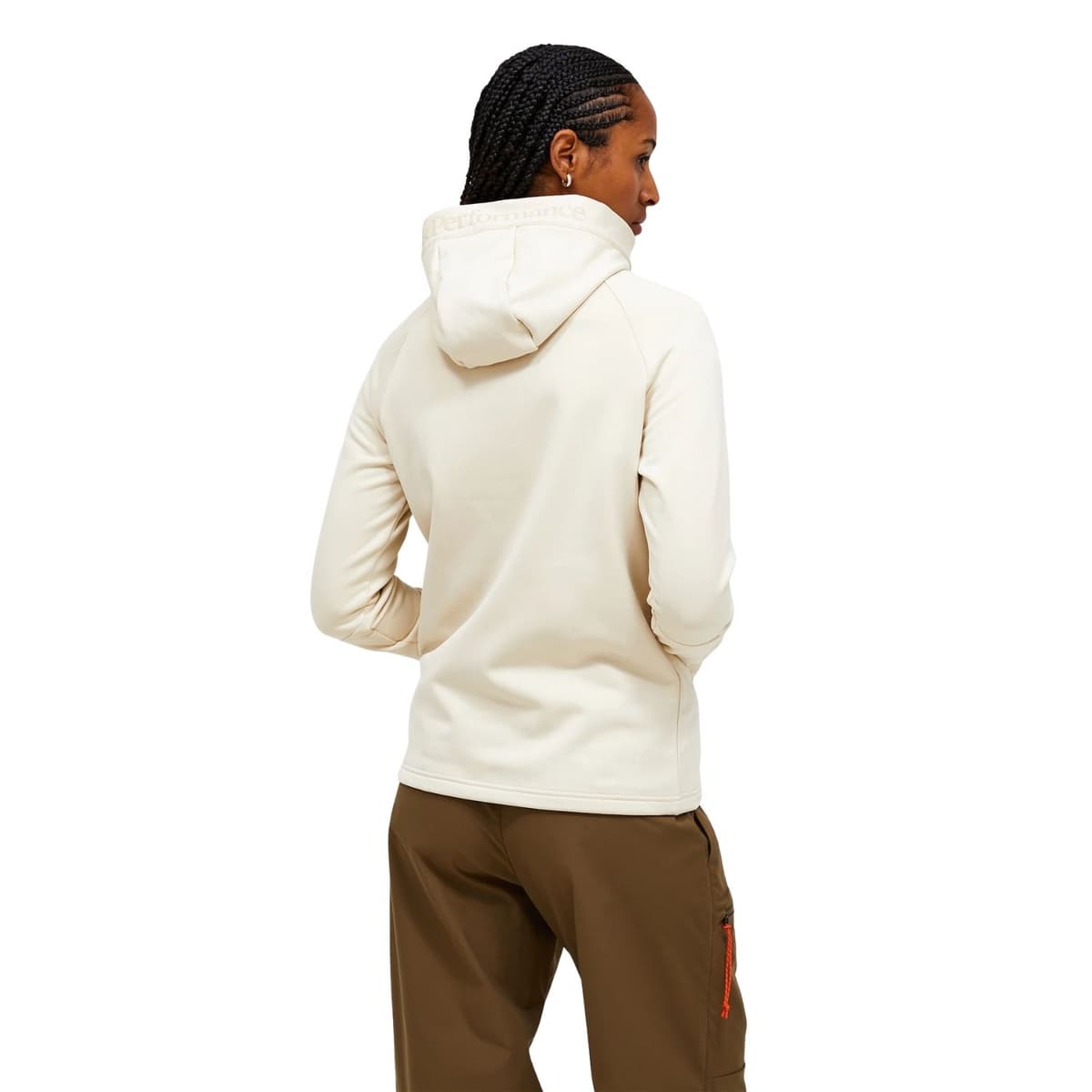 Peak Performance Rider Essentials Zip Fleece Vest Dames Zand Xl/42 thumbnail 3