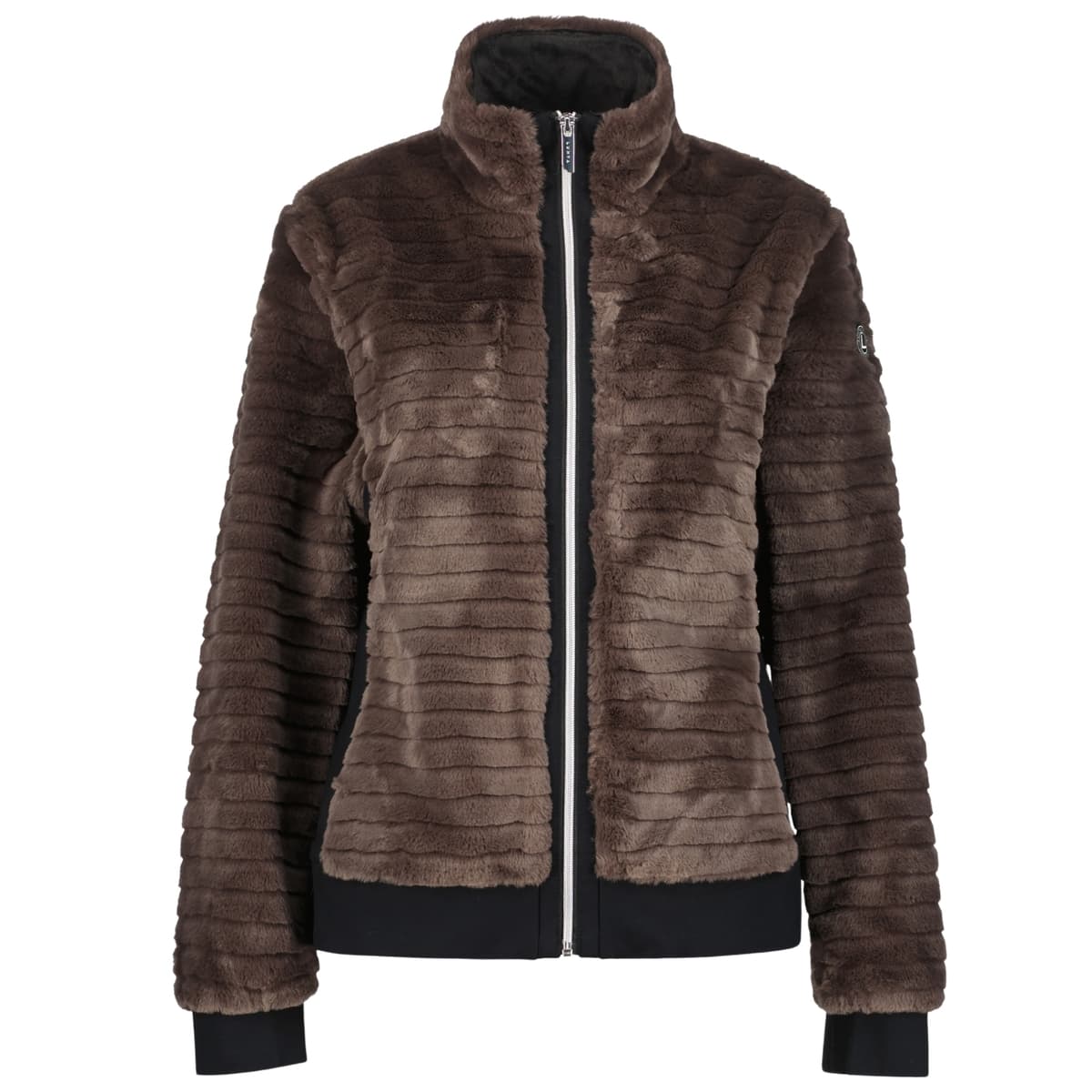 Luhta Isolahti Fleece Vest Dames Bruin 2xl/44