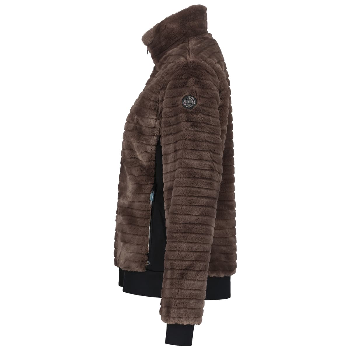 Luhta Isolahti Fleece Vest Dames Bruin 2xl/44 thumbnail 5