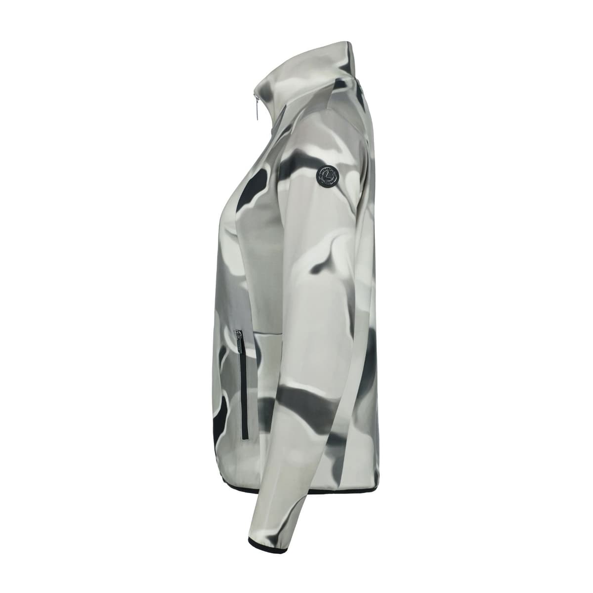 Luhta Auttoinen Fleece Vest Dames Beige S/36 thumbnail 4