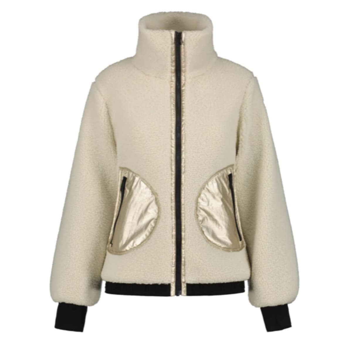 Luhta Iskoinen Fleece Vest Dames Beige M/38