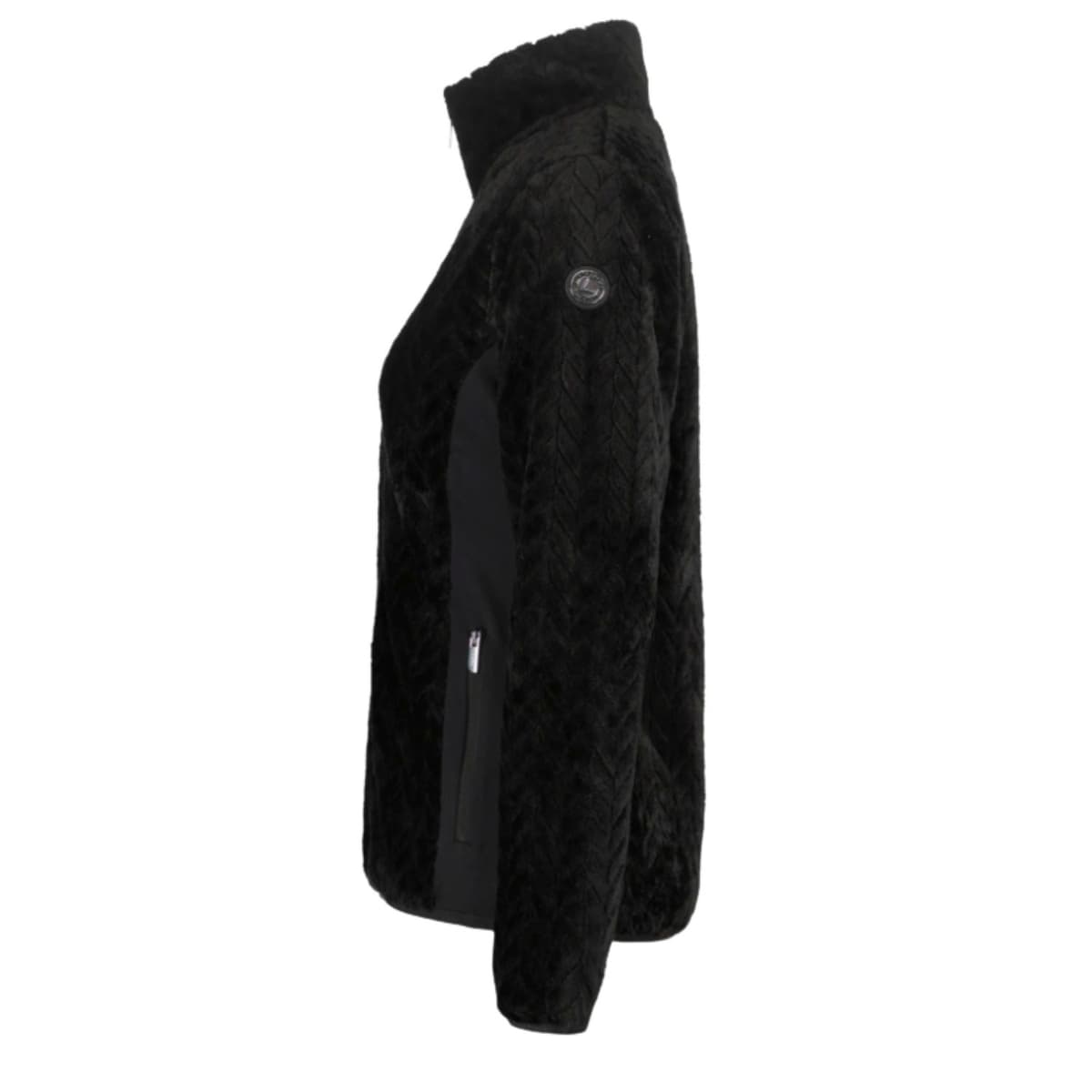 Luhta Ikaala Fleece Vest Dames Zwart L/40 thumbnail 6