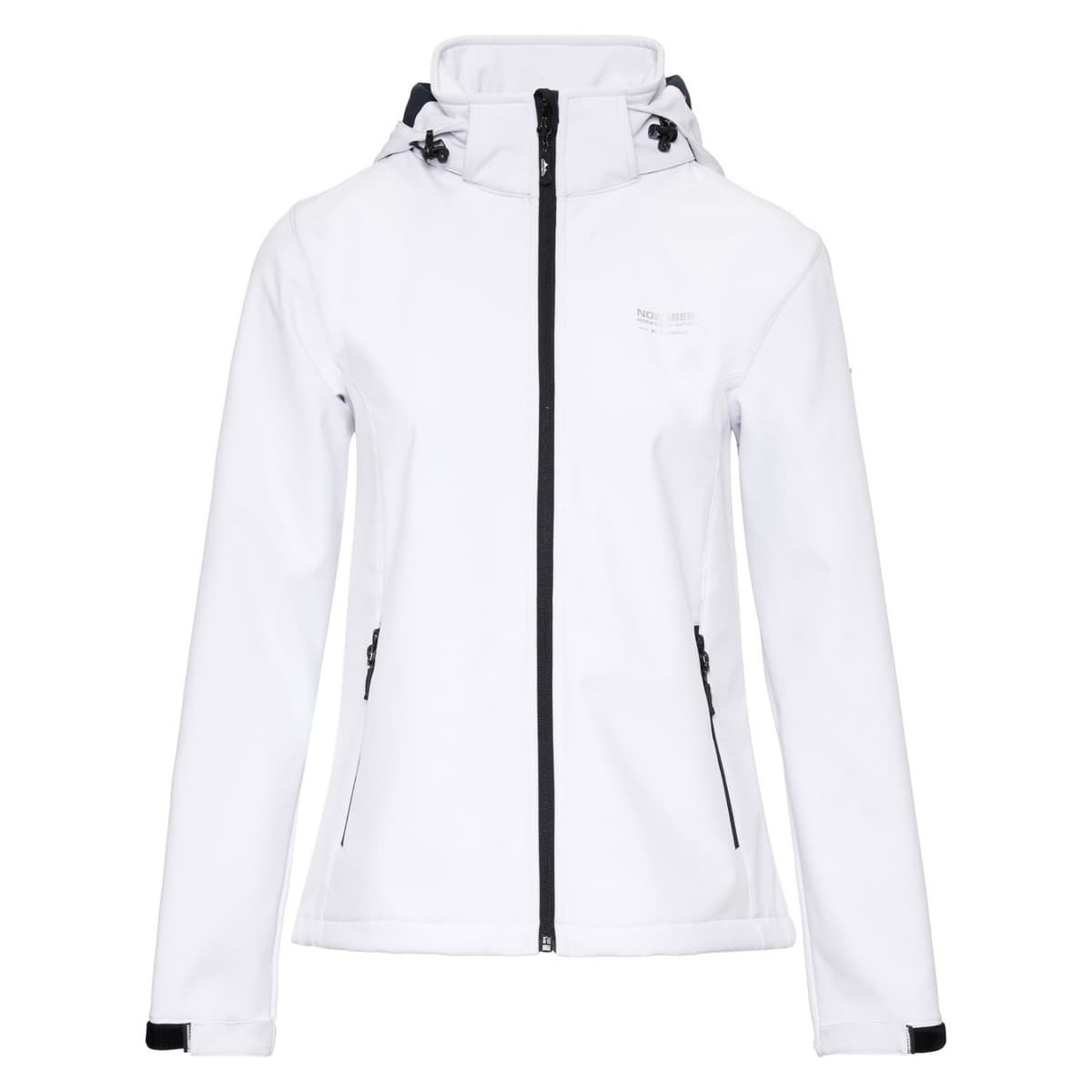 Nordberg Ingrida Soft Shell Jas Dames Wit 2xl/44