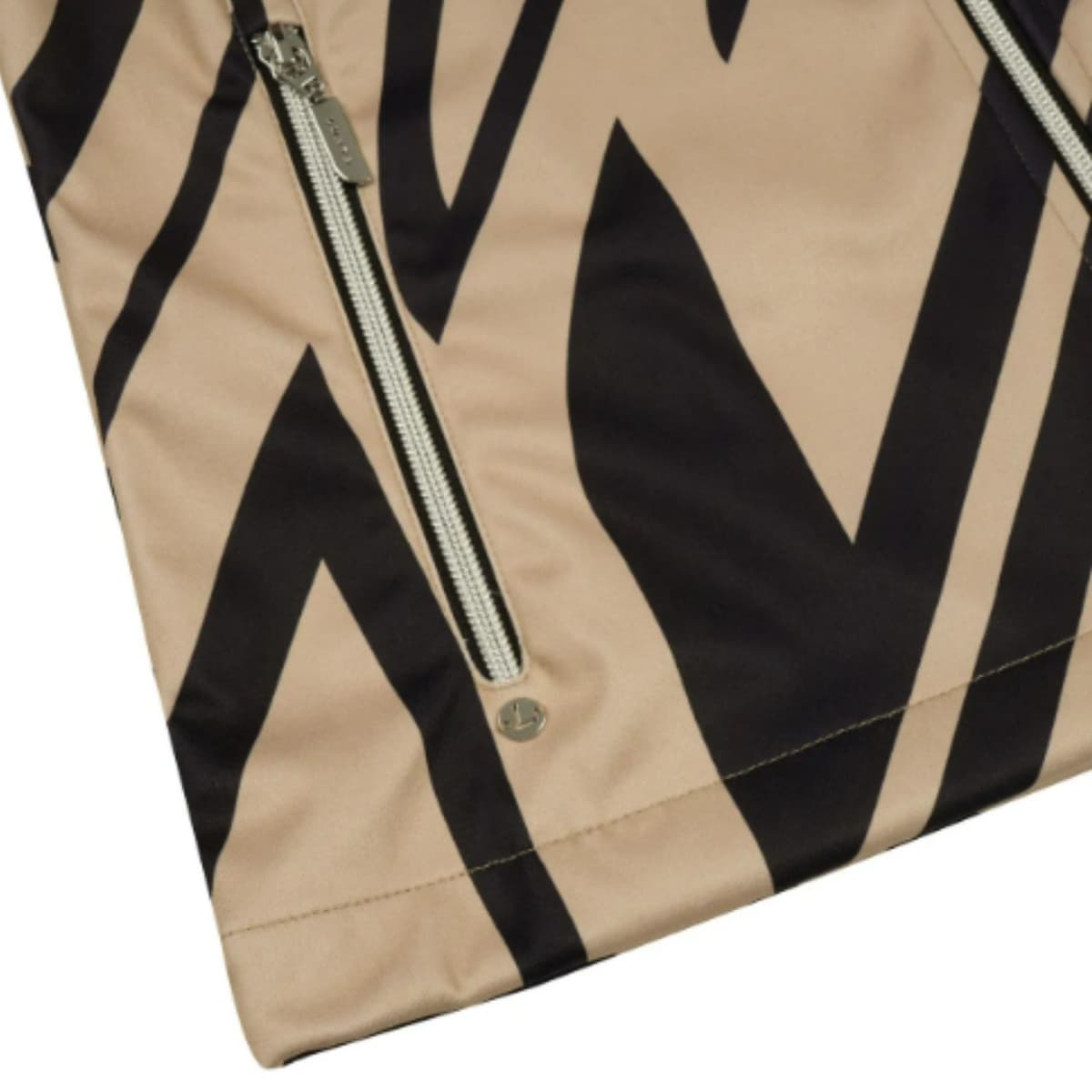 Luhta Ahvionsaari Soft Shell Jas Dames Bruin Dessin S/36 thumbnail 2