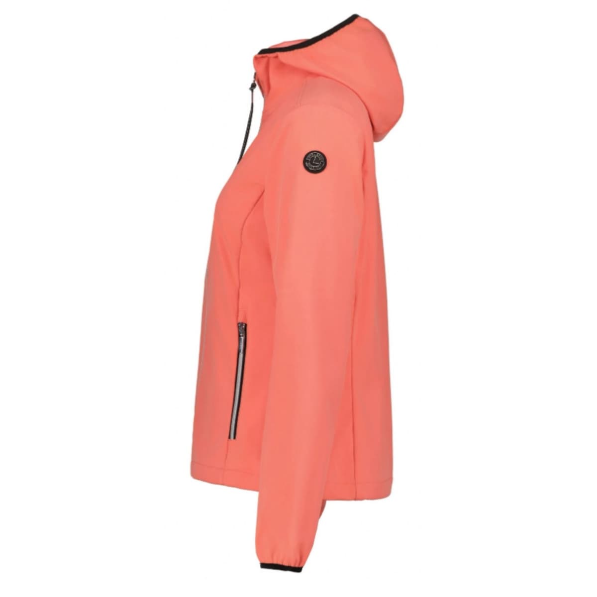 Luhta Innola Soft Shell Jas Dames Pink L/40 thumbnail 4
