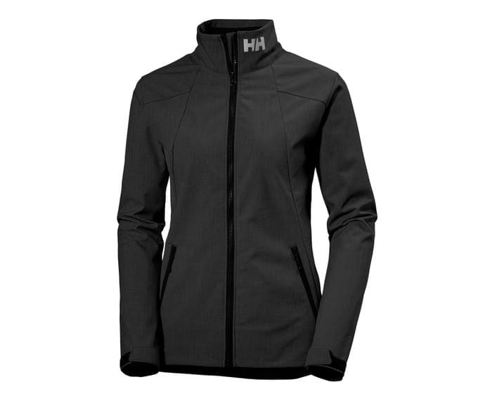 Helly Hansen W Paramount Soft Shell Jas Dames Zwart L