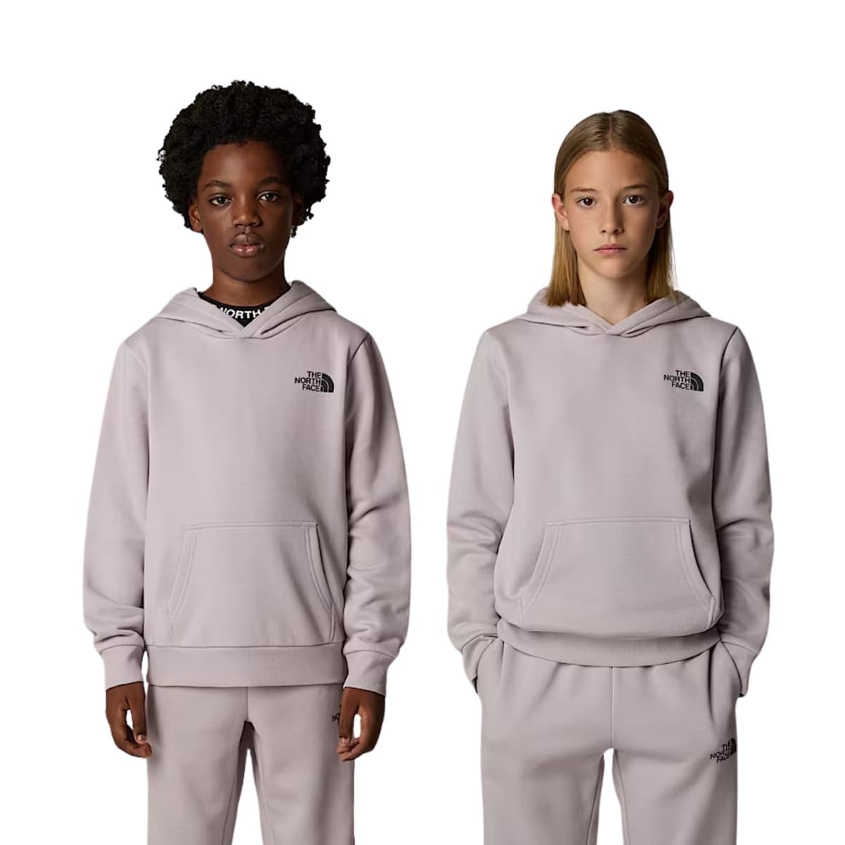 The North Face Simple Dome Casual Sweater Jongens Grijs 140