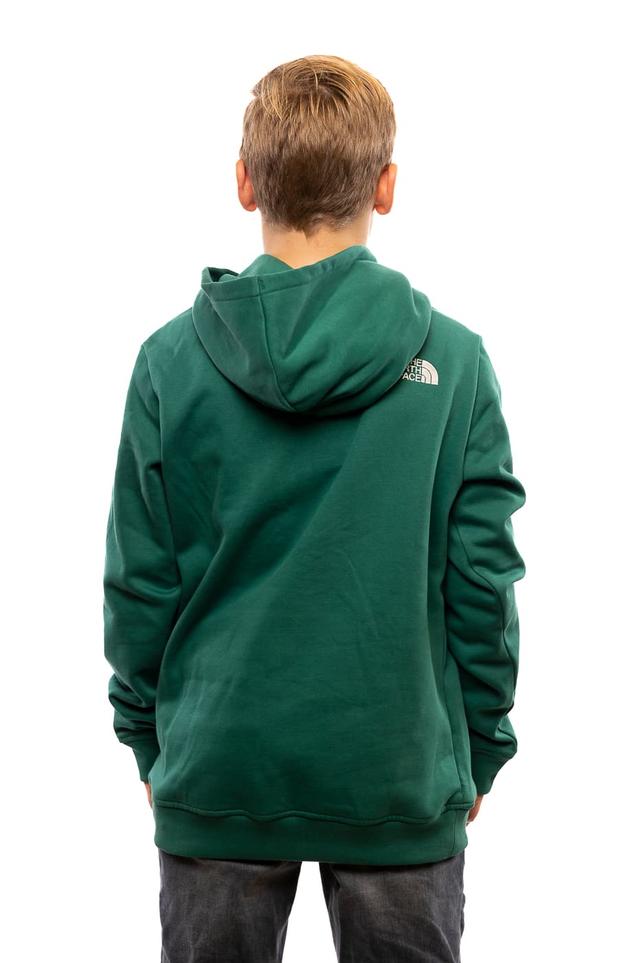 The North Face Drew Peak P/o Casual Sweater Jongens Groen 152 thumbnail 5