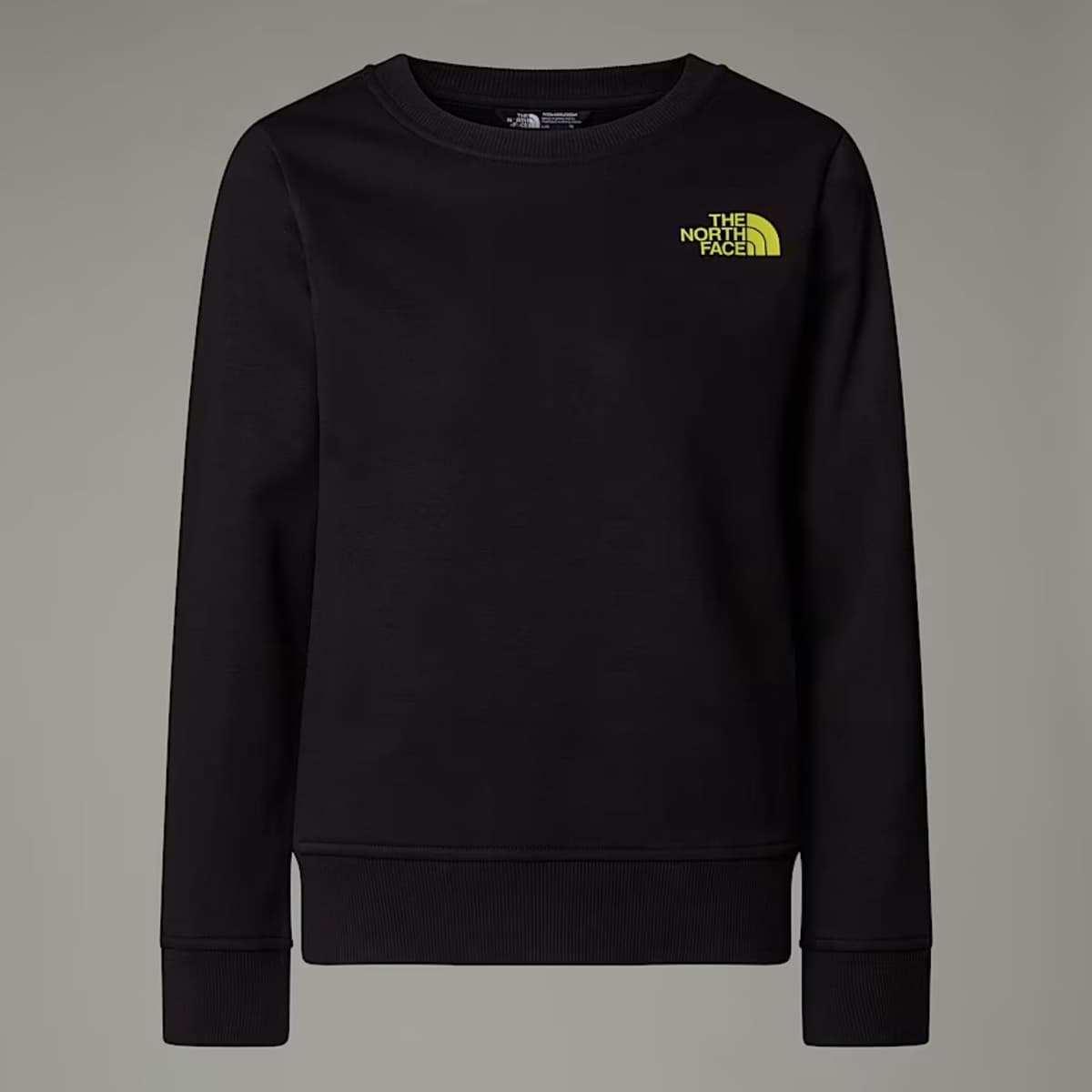 The North Face Redbox Regular Crew Casual Sweater Jongens Zwart 128 thumbnail 3
